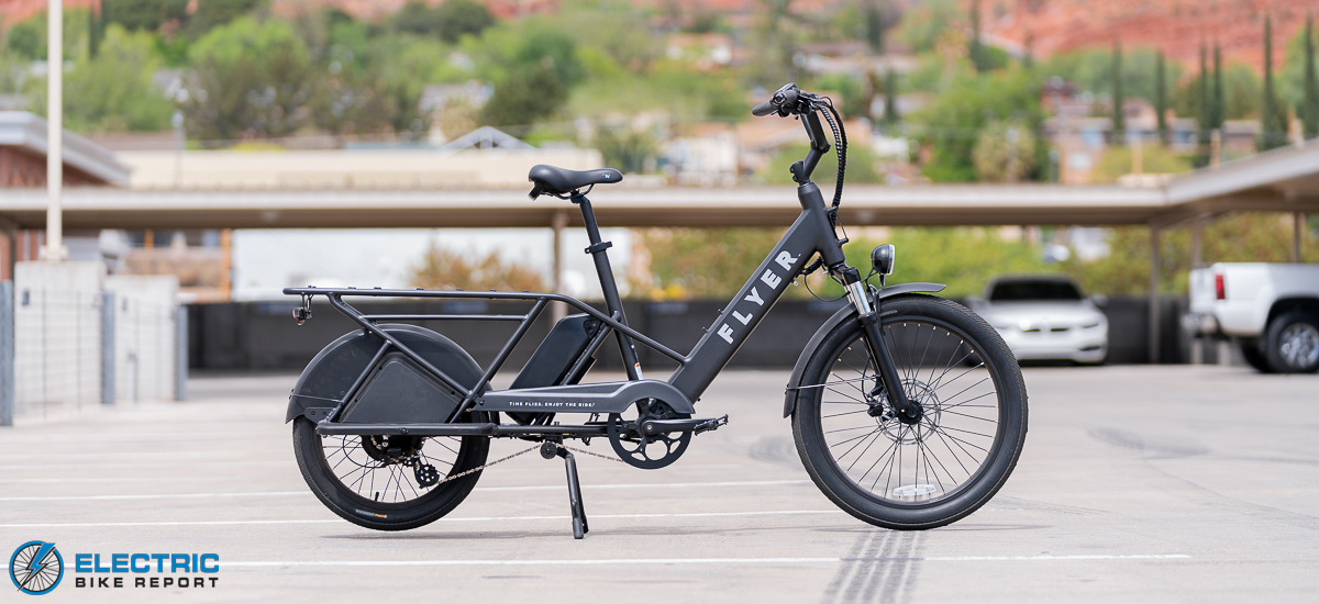 Flyer Via Pro best electric cargo bikes